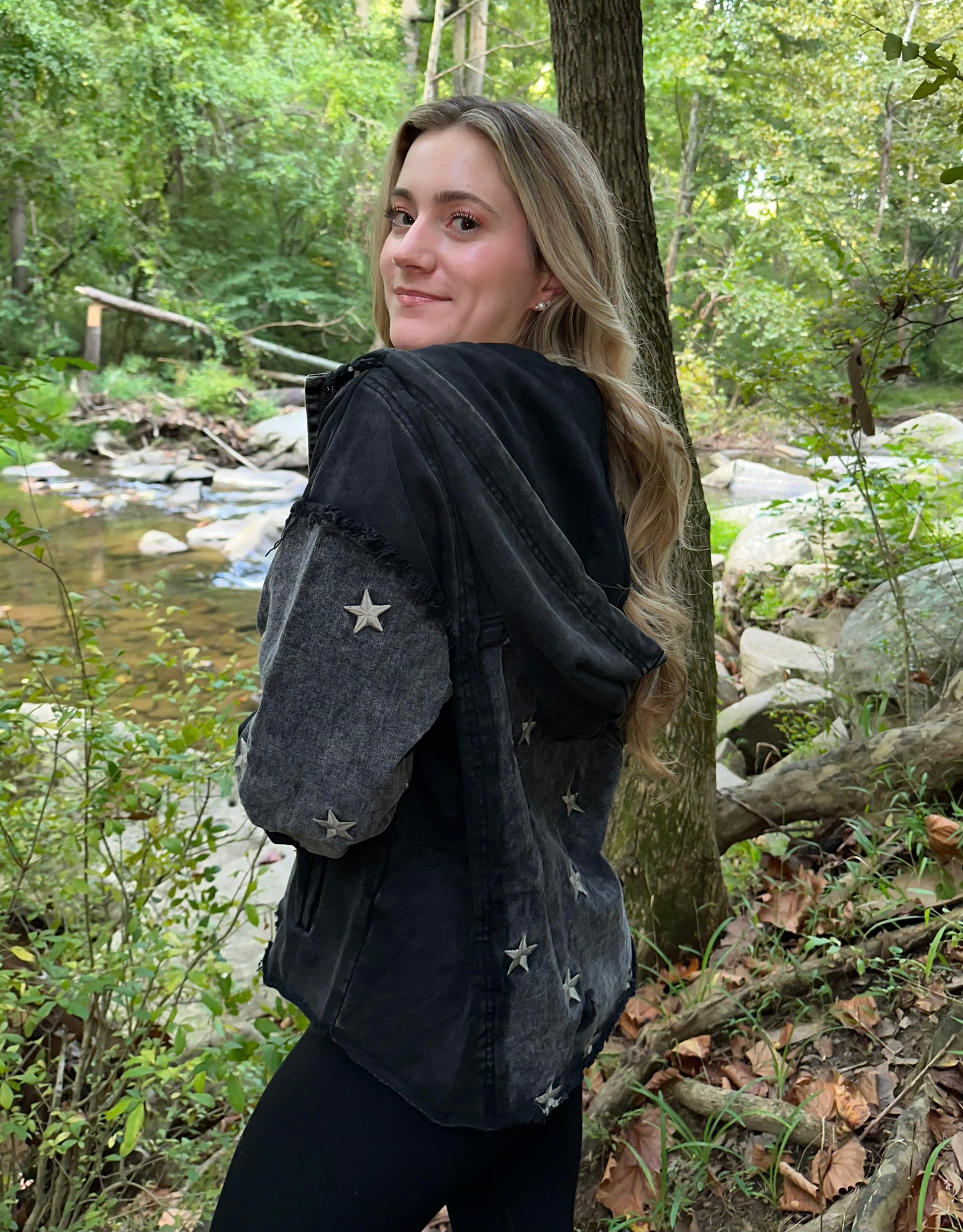 Star Embroidered Jacket