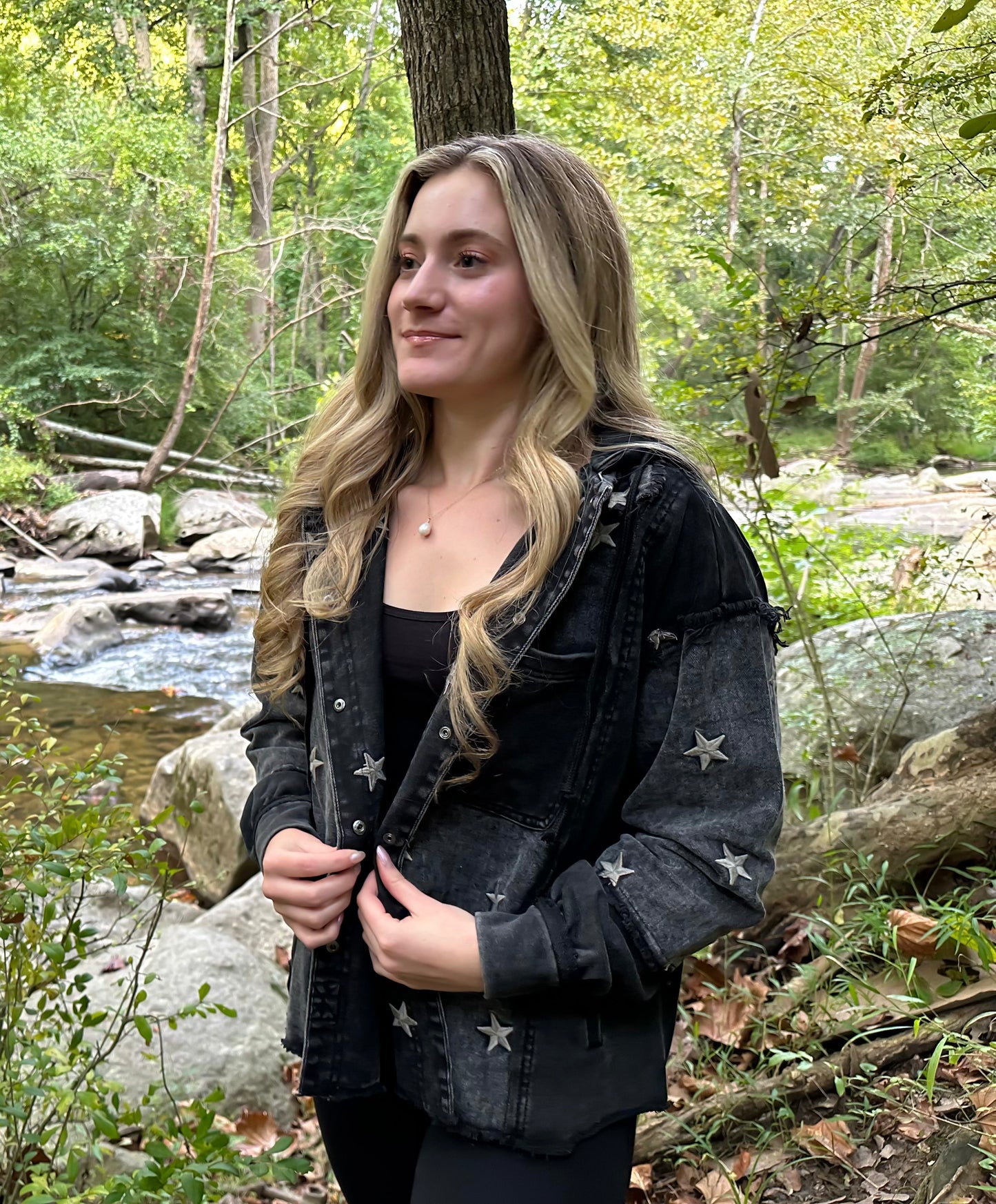 Star Embroidered Jacket