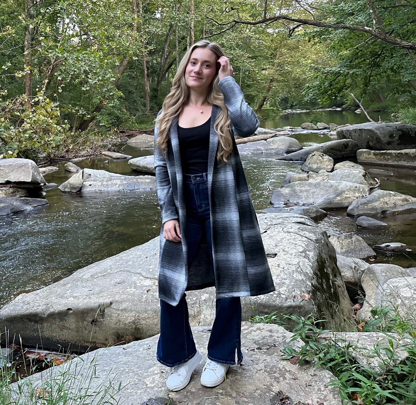 Plaid Coat