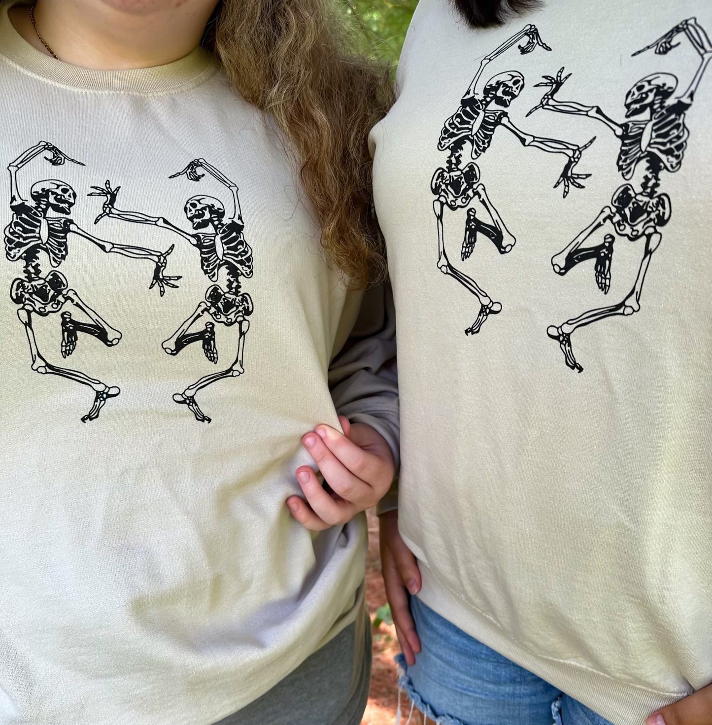 Dancing Skeletons Crewneck