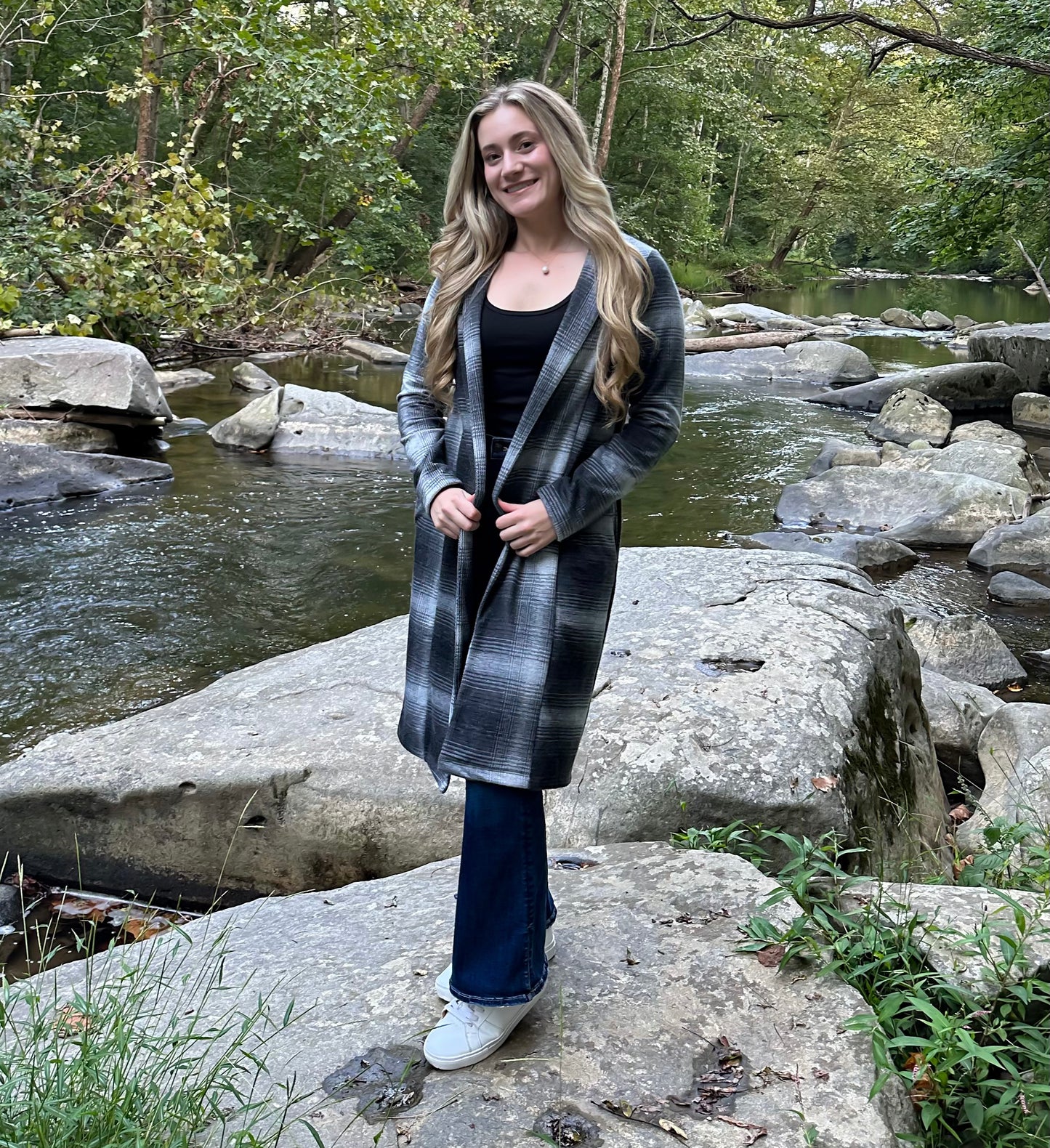 Plaid Coat