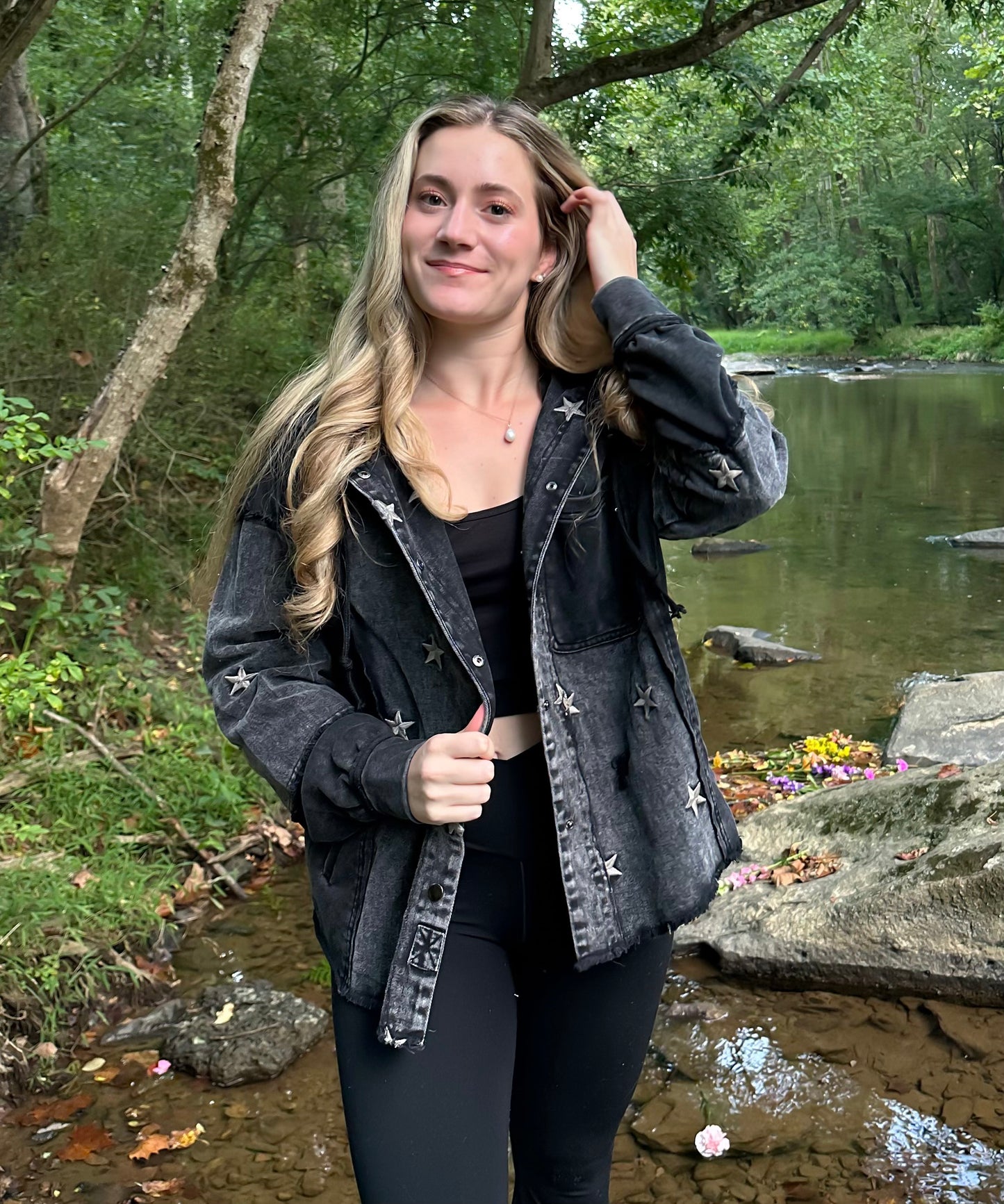 Star Embroidered Jacket
