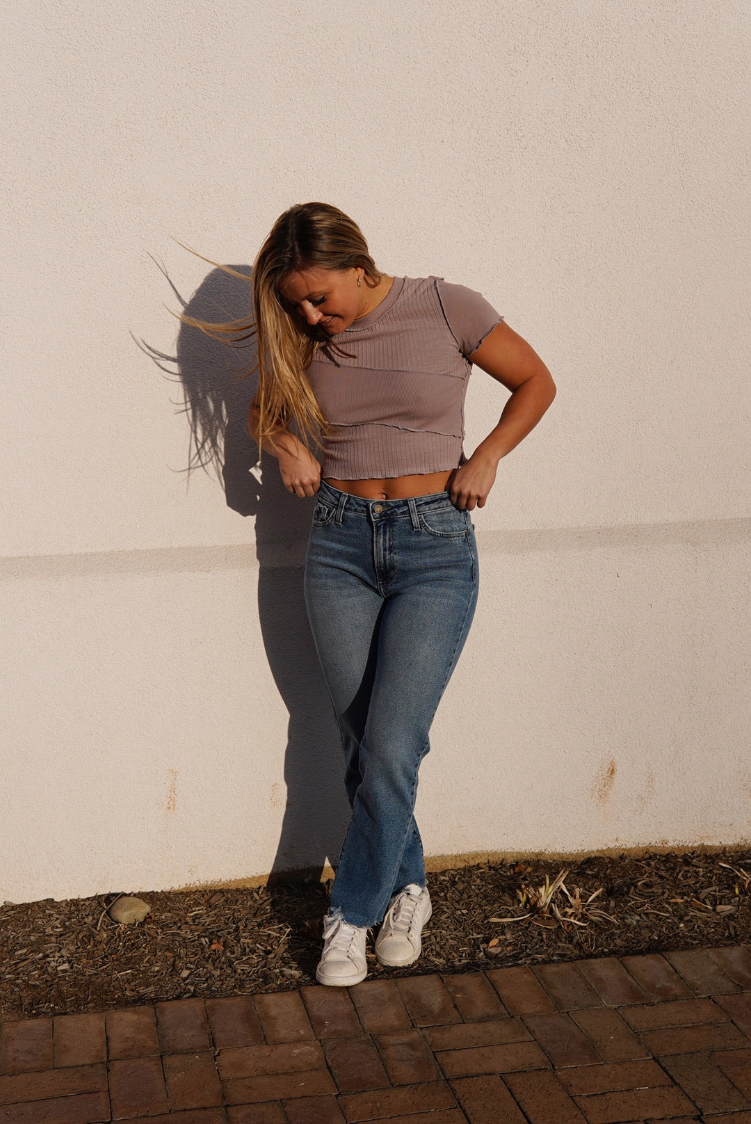 Mauve Baby Tee
