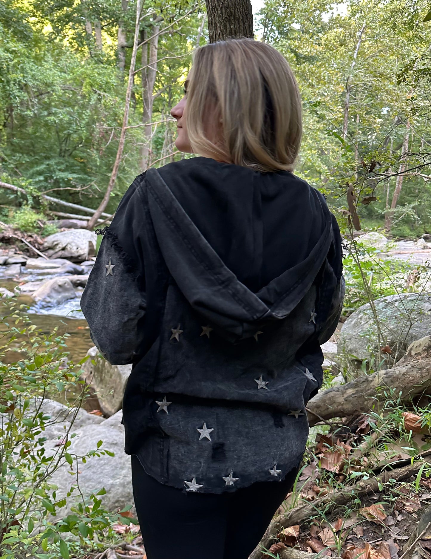 Star Embroidered Jacket