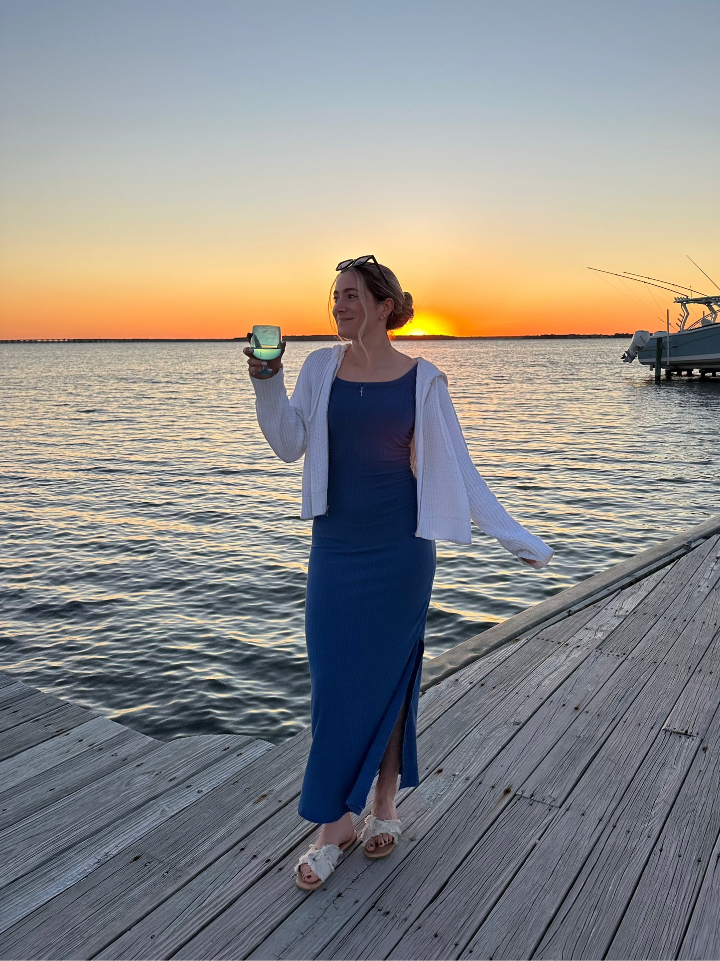 Blue Maxi Dress