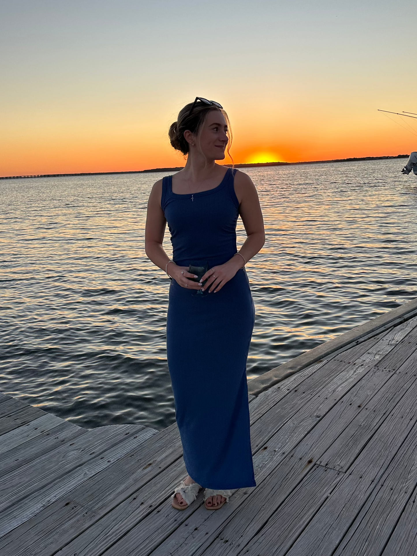 Blue Maxi Dress