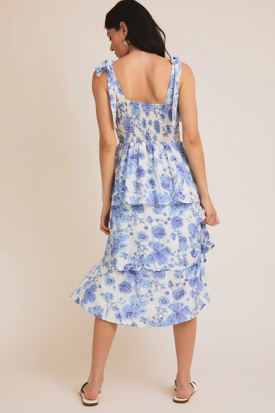 Floral Ruffle Dress