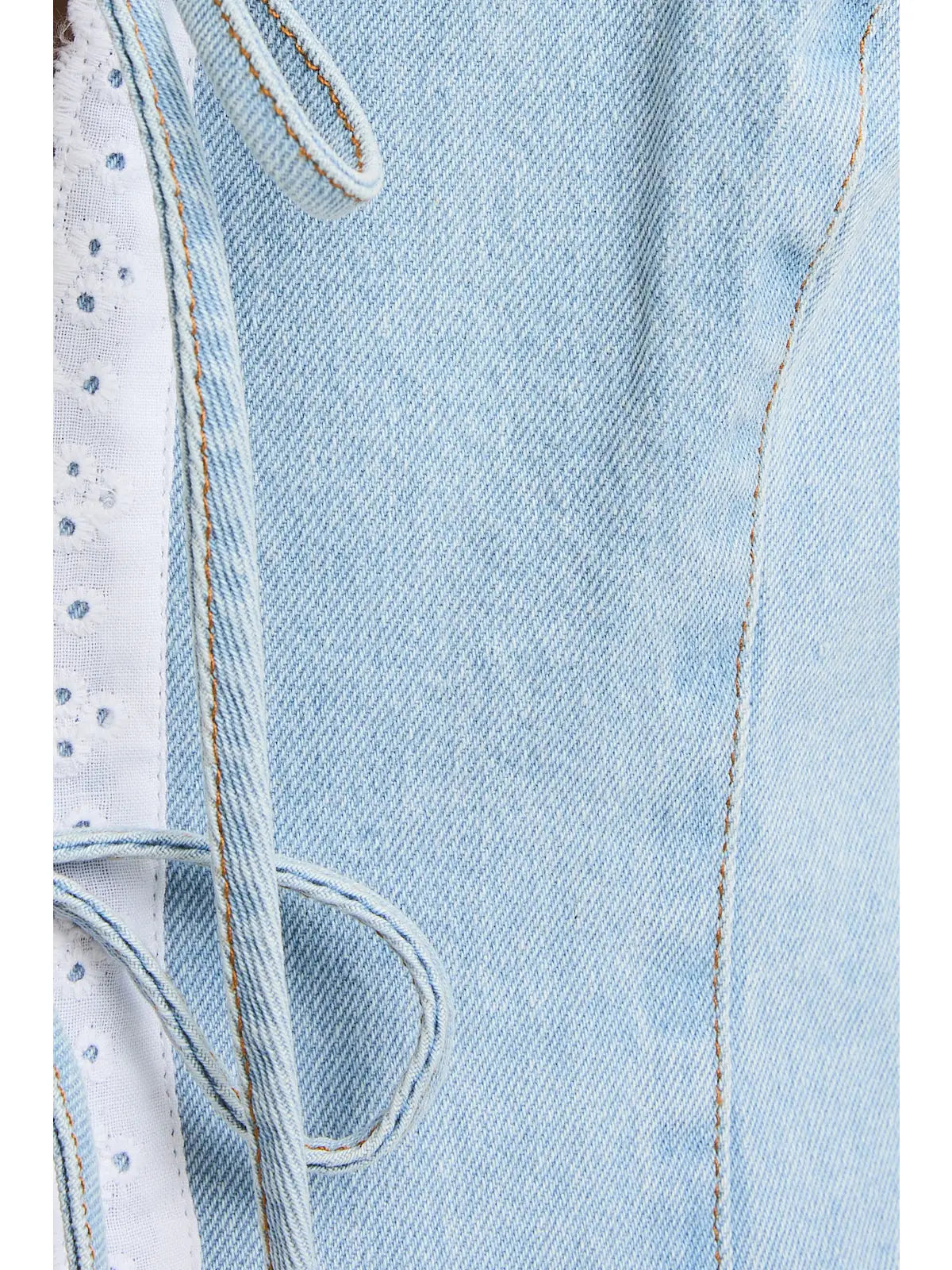 Denim & Lace Vest