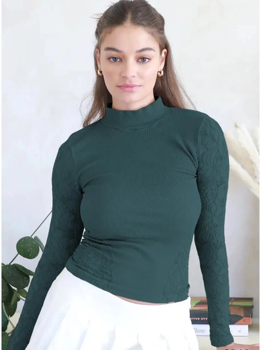 Pointelle Top