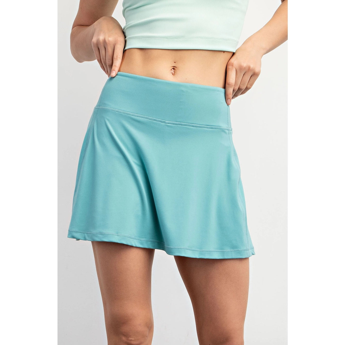 Pleated Skort