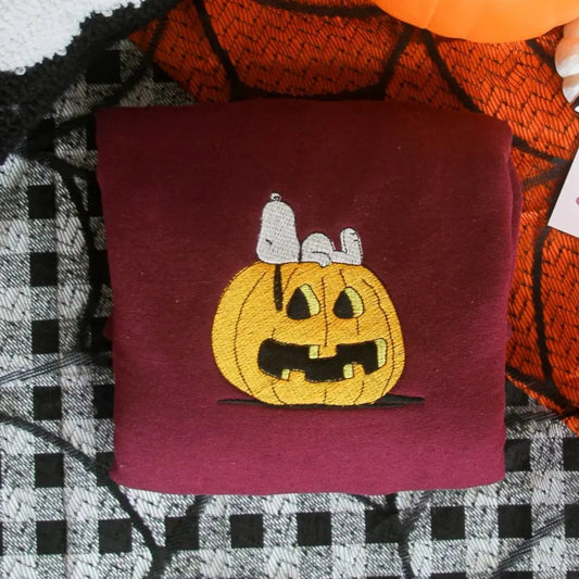 Snoopy Pumpkin Crewneck